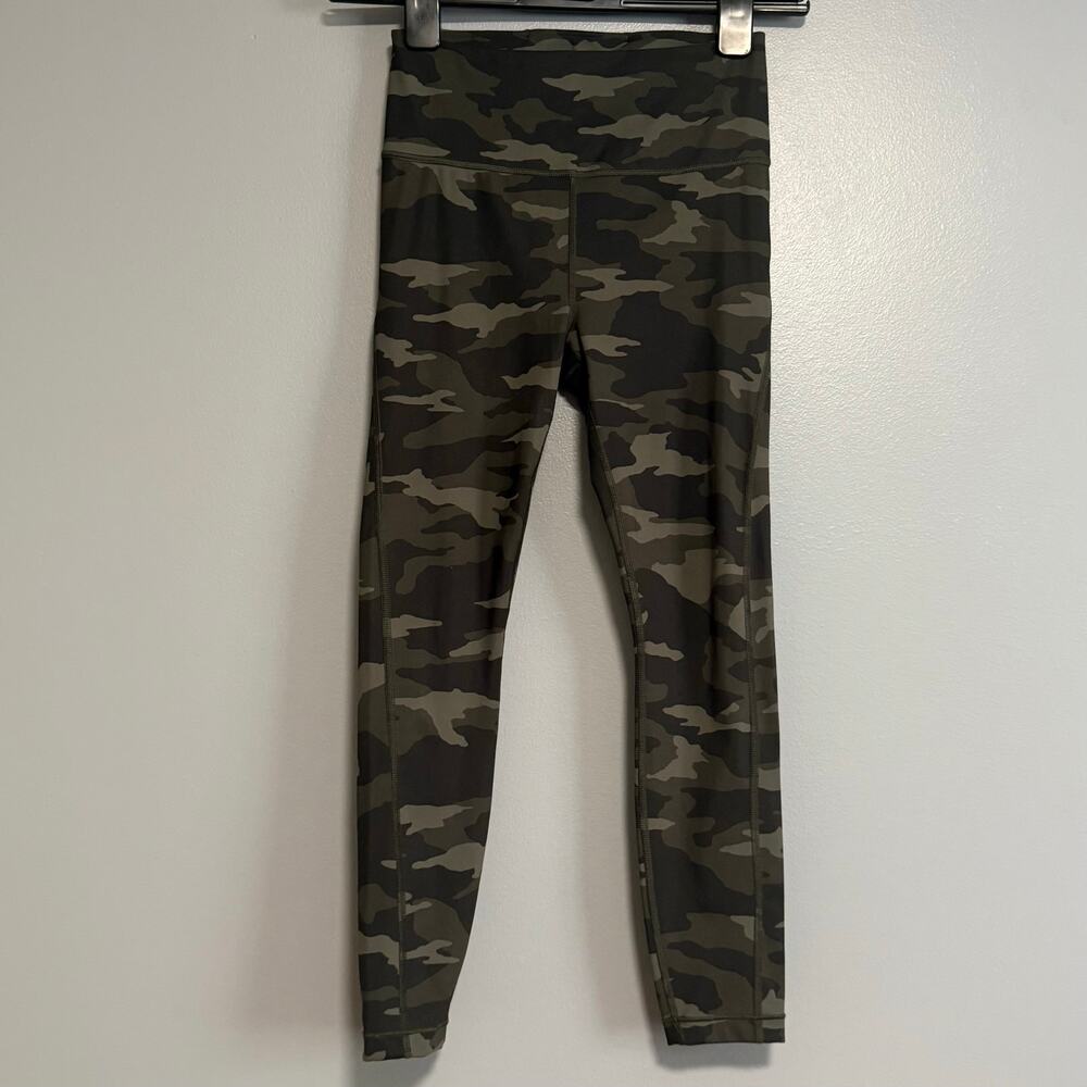 Athleta Ultimate Stash Pocket 7/8 Camo Leggings Pants XS